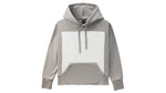 GREY/WHITE HOODIE