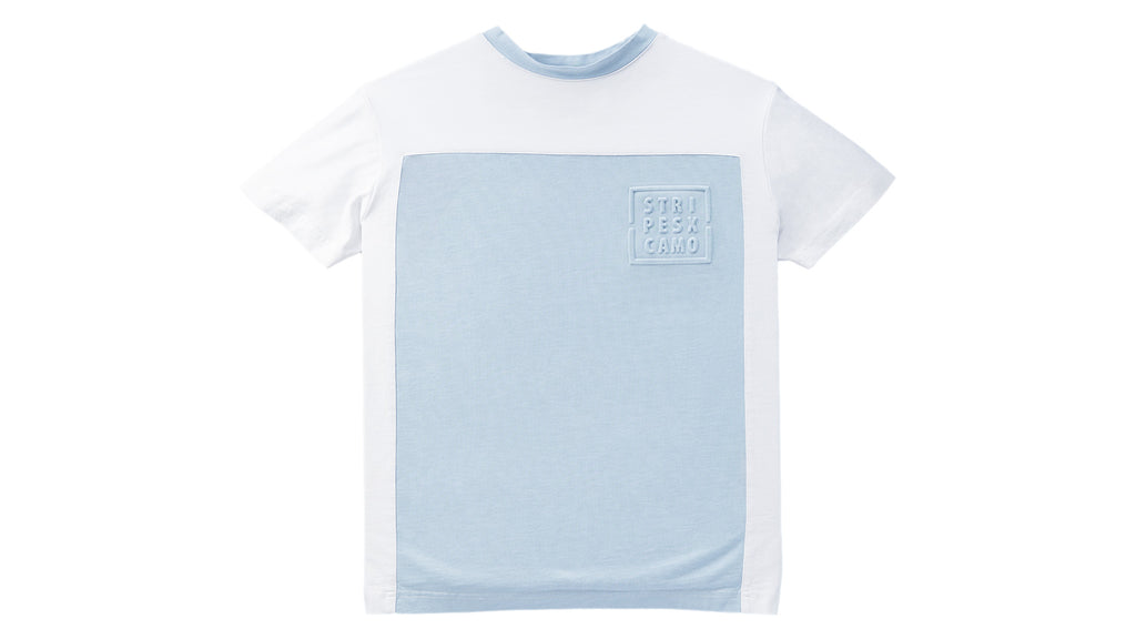 WHITE/BLUE T-SHIRT